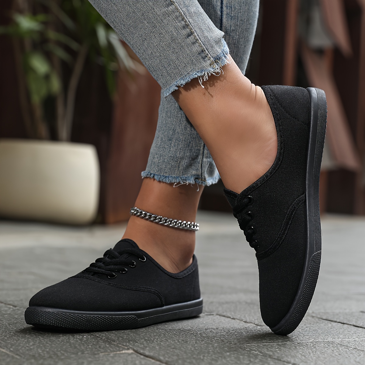 solid color minimalist shoes women s lace lightweight soft details 18