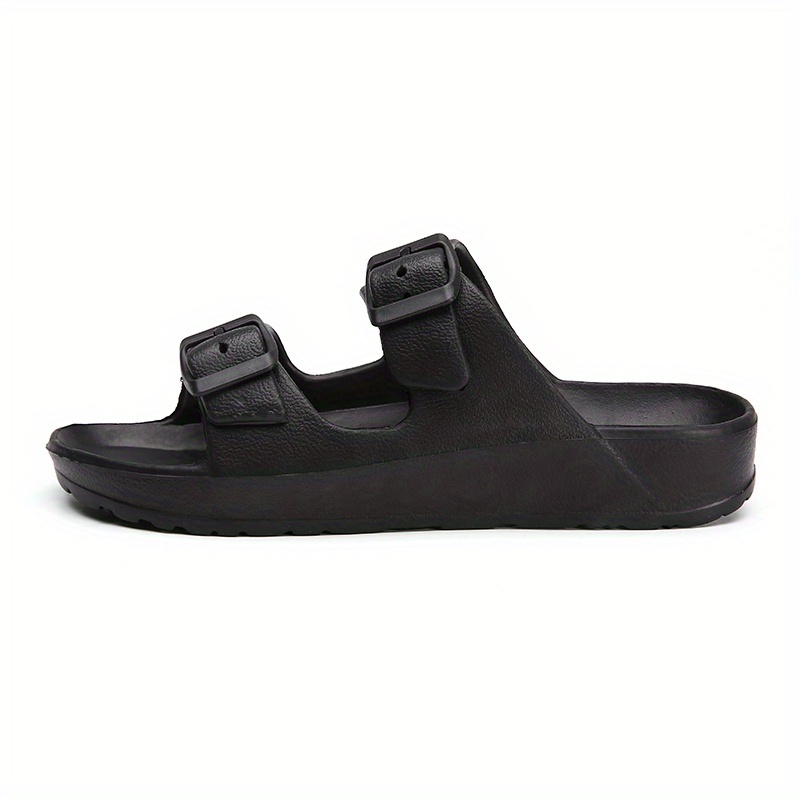 2 band buckle sandals men s casual non slip shoes open toe details 2