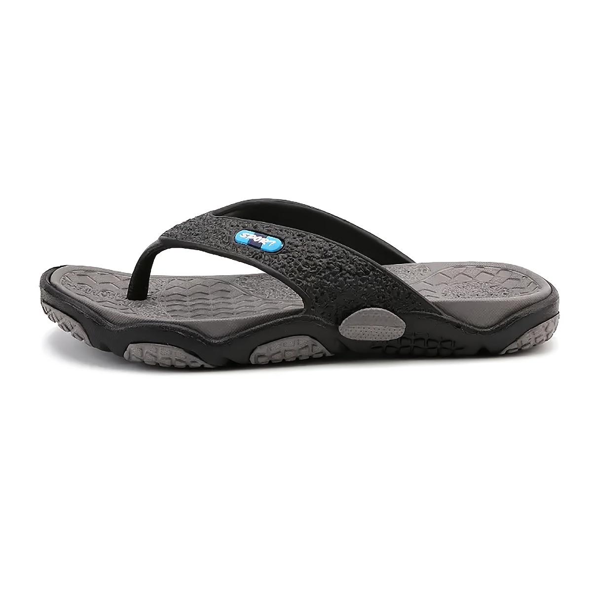 mens trendy non slip flip flops with assorted colors casual slippers for outdoor use summer beach slippers details 0